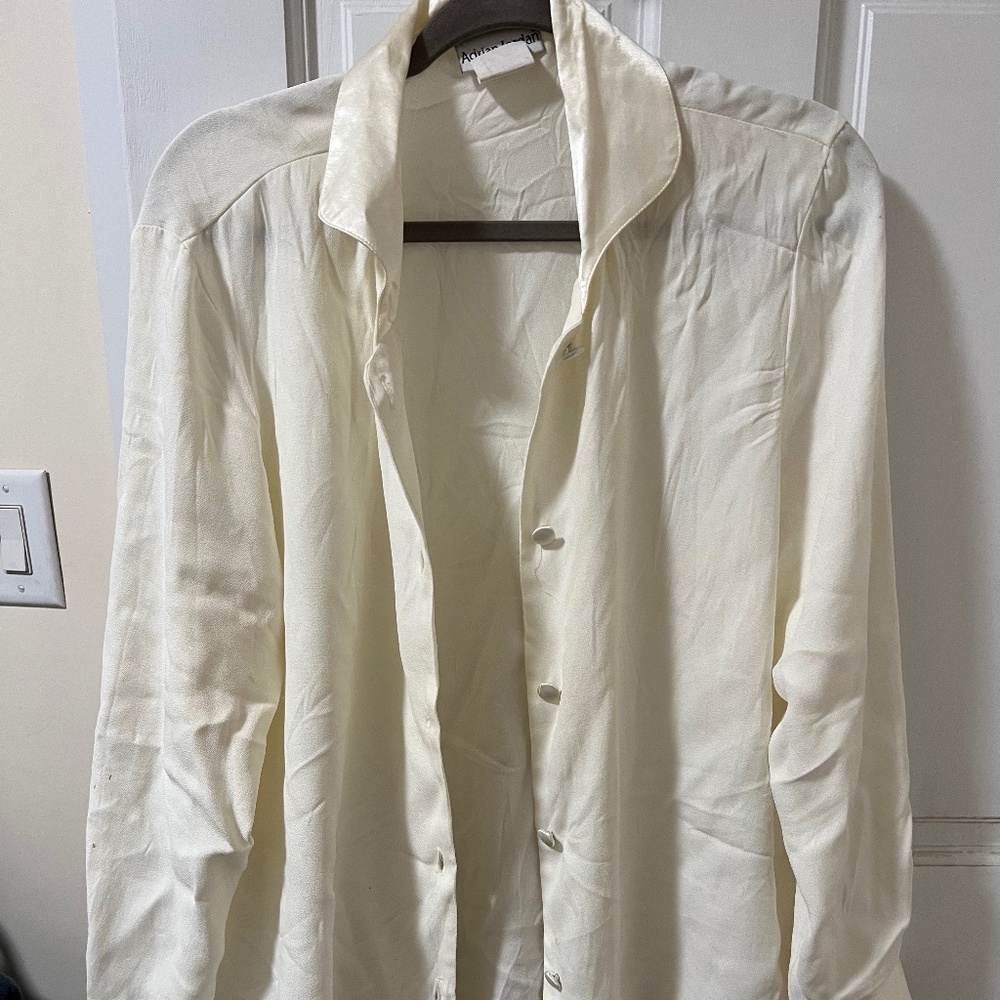 White long sleeve shirt